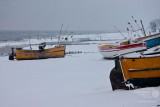 Zima na plaży w Rewalu